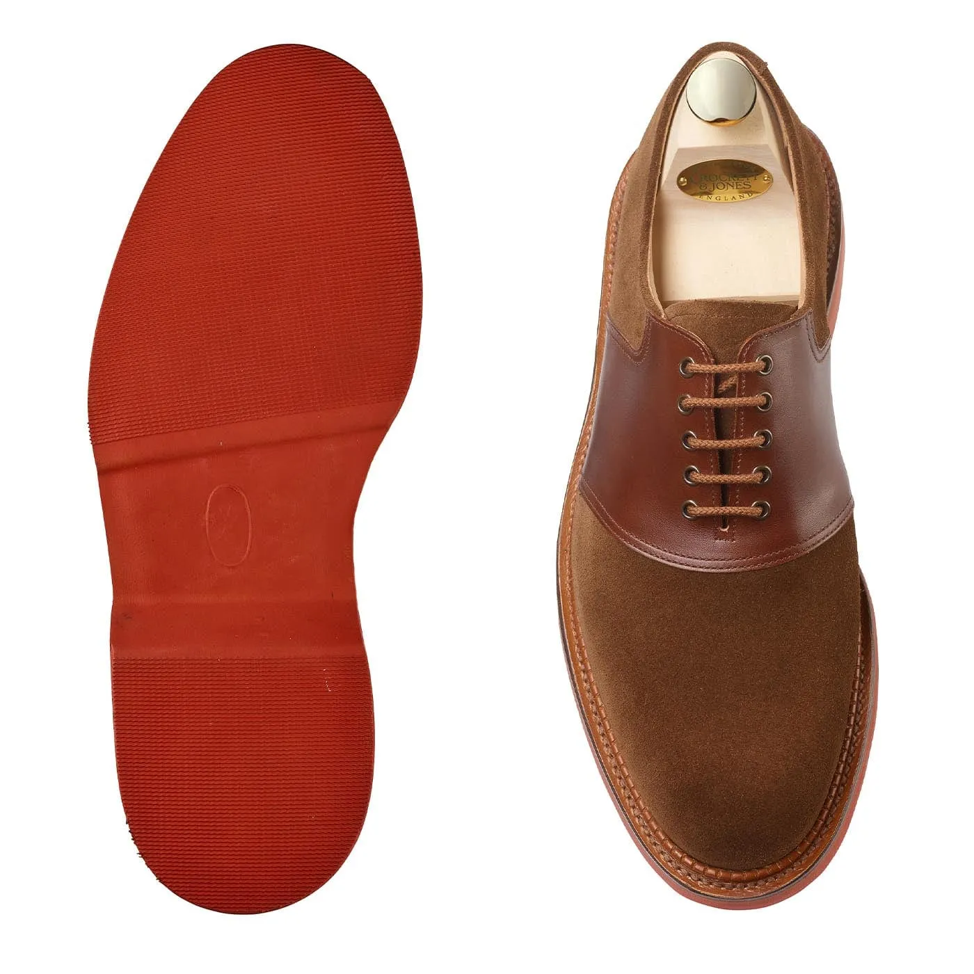 Stable Choice Timeless Appeal Penn Snuff Suede & Bracken Calf
