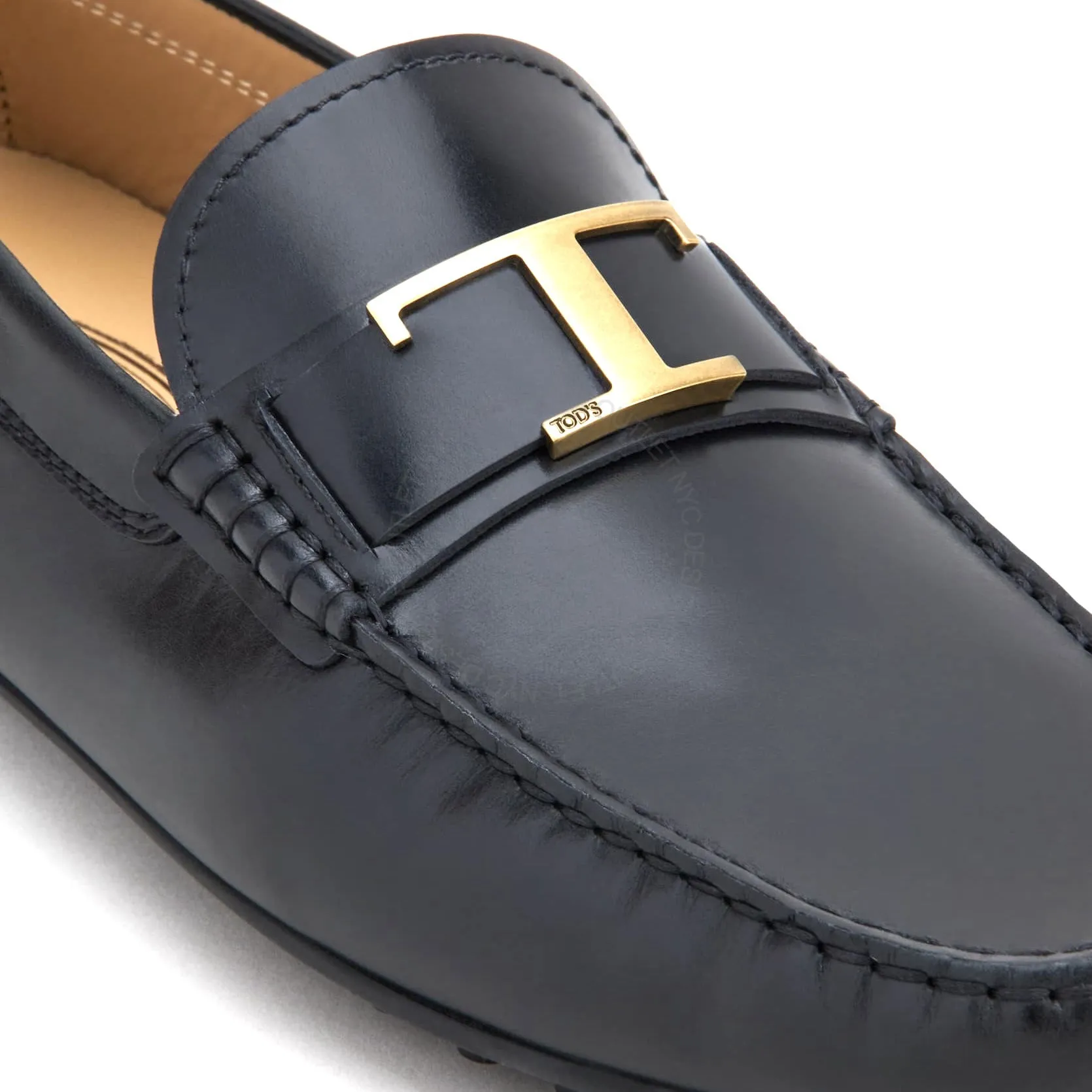 Tod's T Logo Loafers Tea Mood Ferry Step