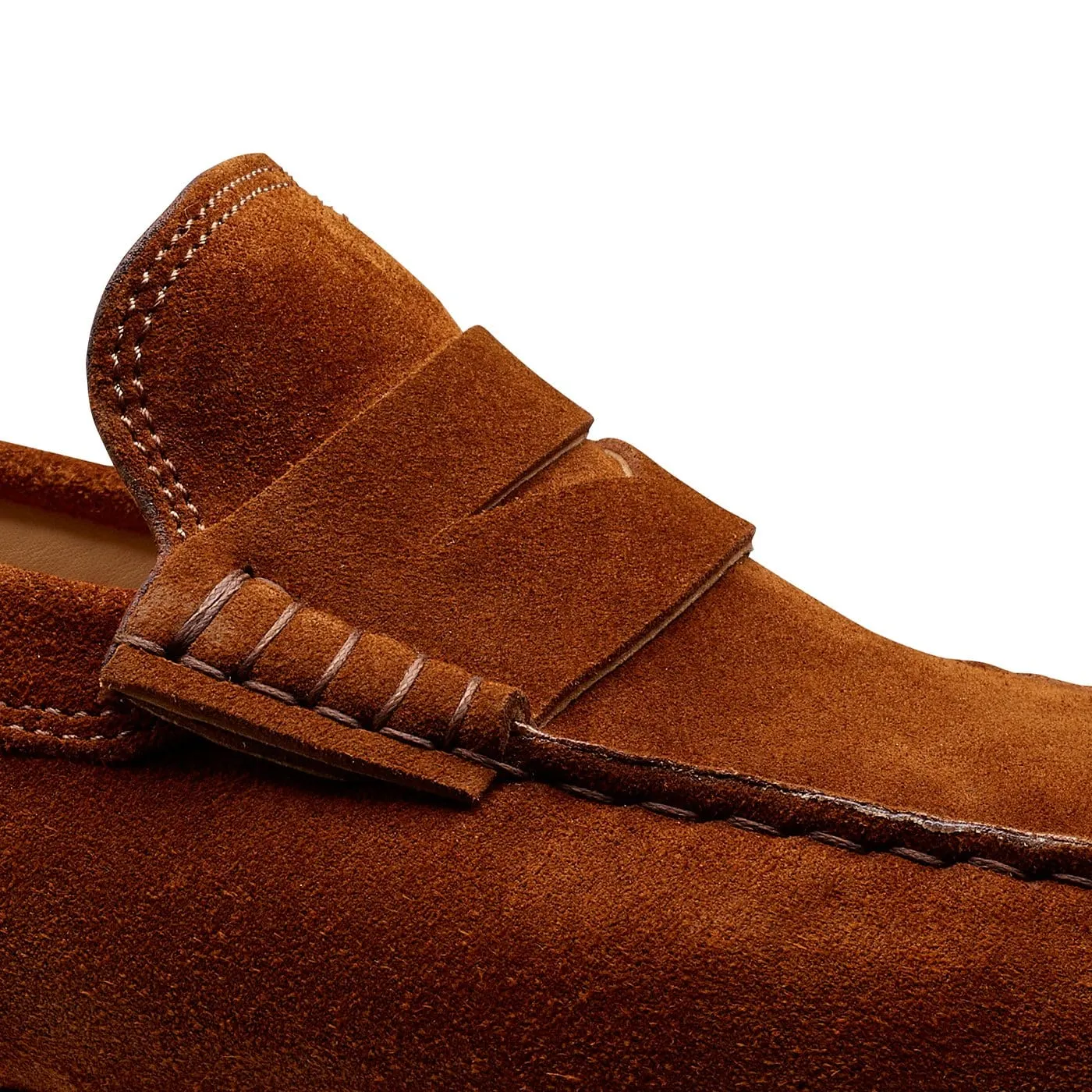 picnic wear Stylish Slip-Ons Genoa Polo Brown Suede