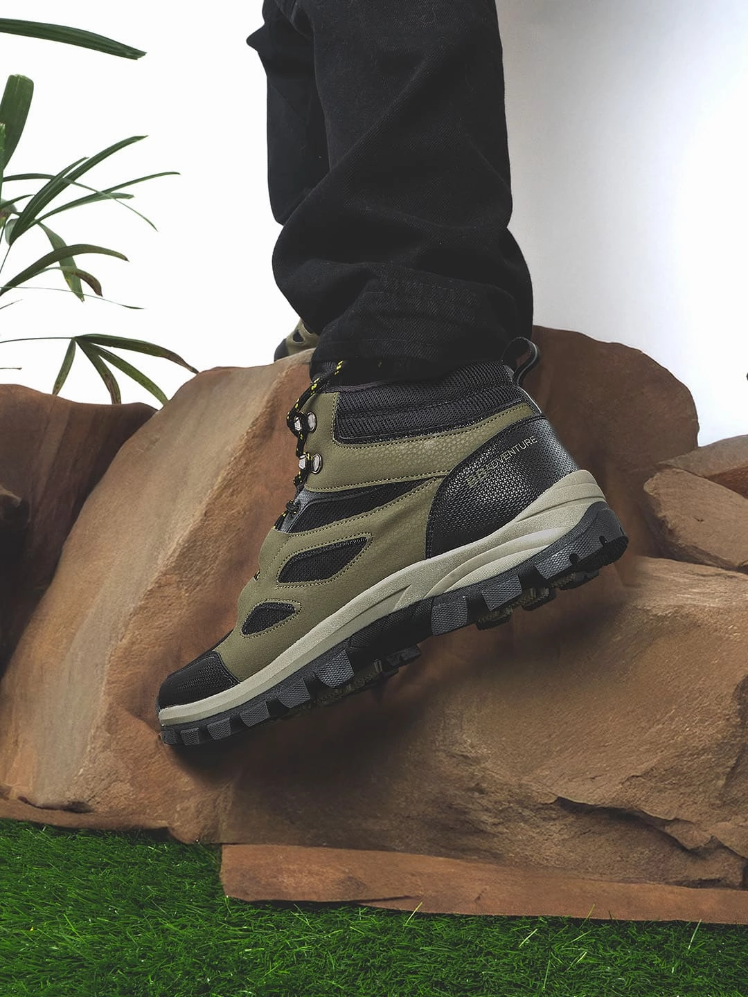 Bacca Bucci ENDURO High-Top Outdoor Hiking Boots Cushioned Step All Day Worker