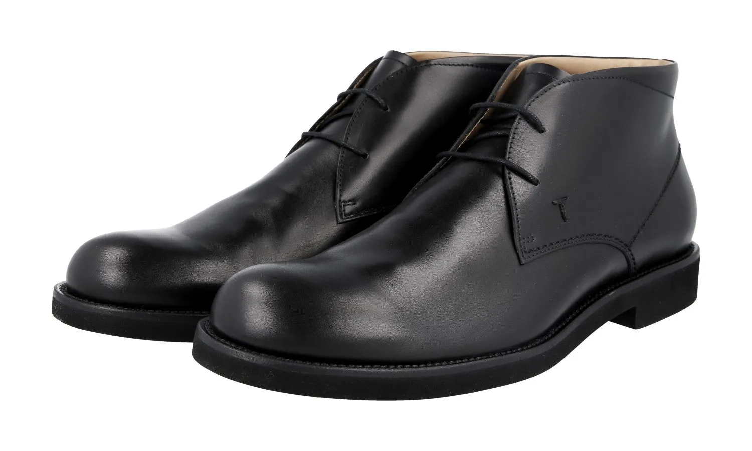 Style Edge Evening Gala Tod's Men's Black welt-sewn Leather Lace-up Shoes XXM0WP