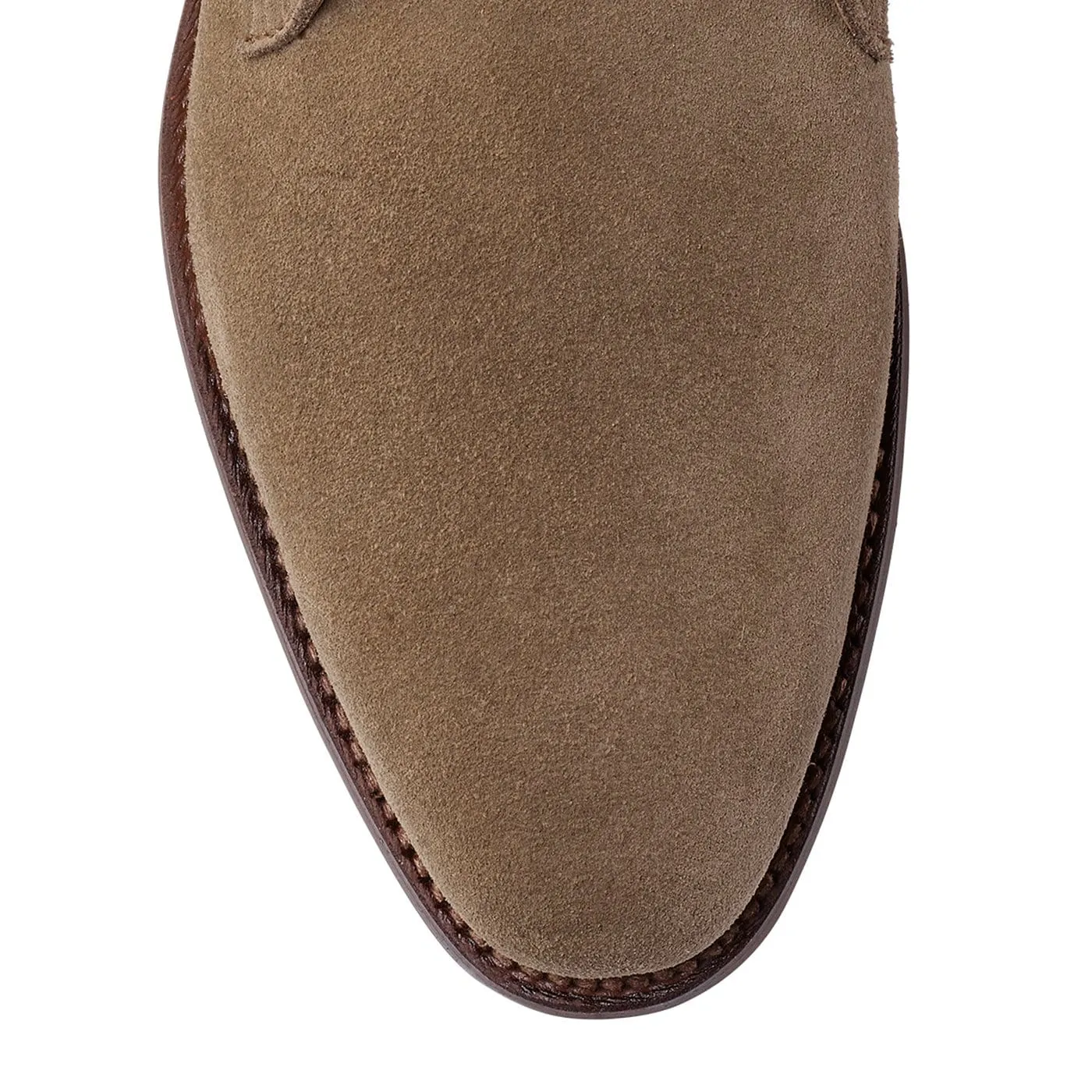 Comfort Flow Sulgrave Khaki Suede Flat Sole Breathable Cushioning