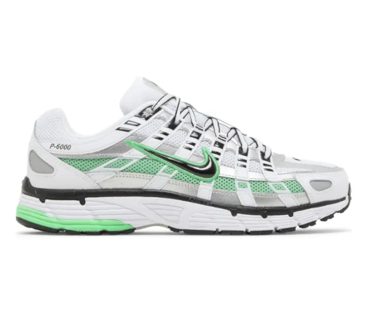 Men??s Nike P-6000 (Scream Green) shock - absorbing running shoes