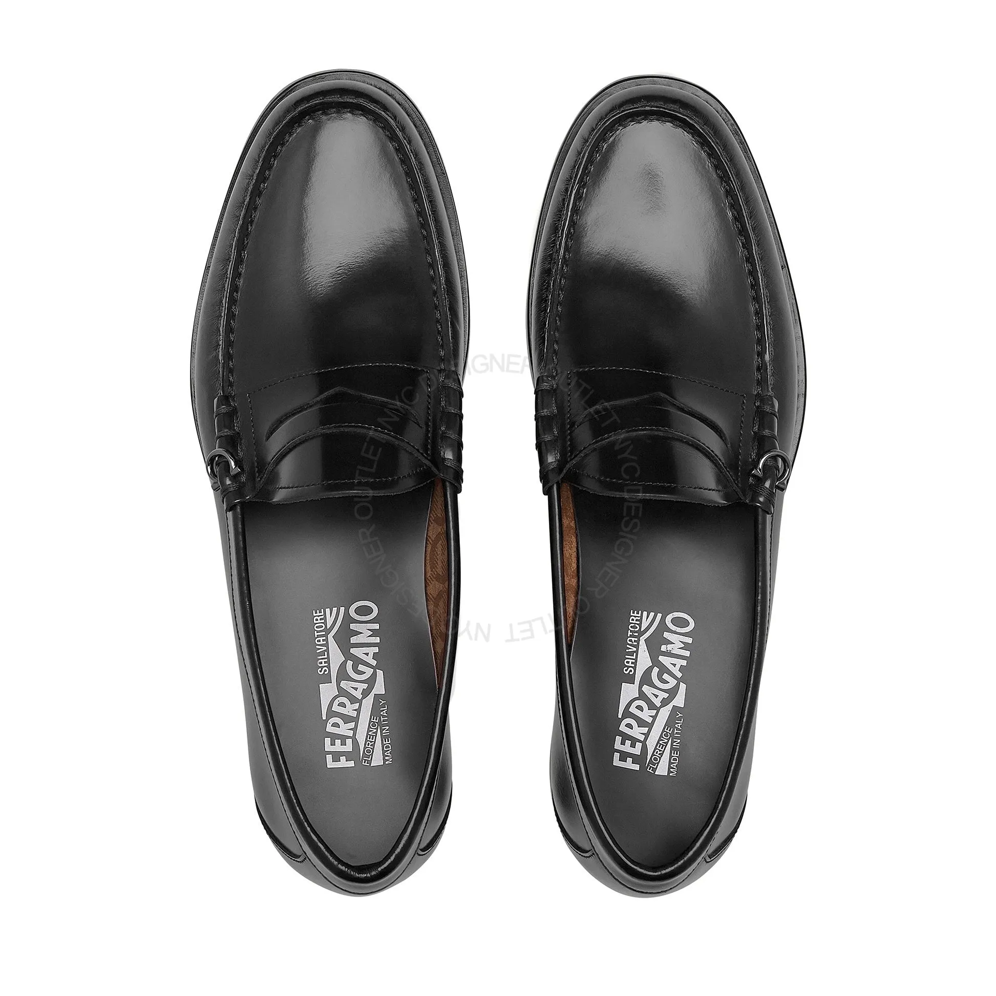 Ferragamo Riccardo Loafers Foot-Friendly Flats