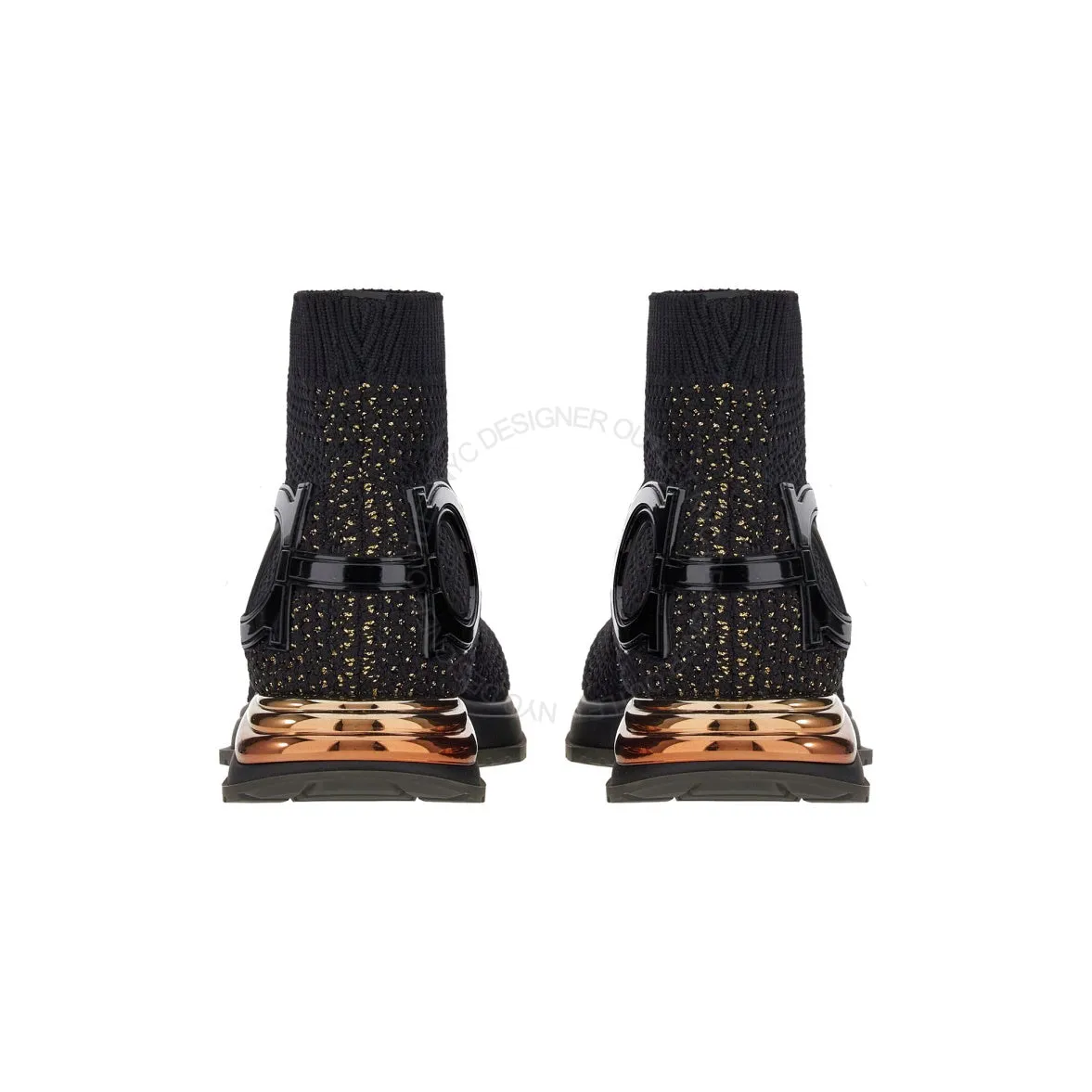 Ferragamo Gardena Women Sock Sneakers fixed - insole - feature shoes