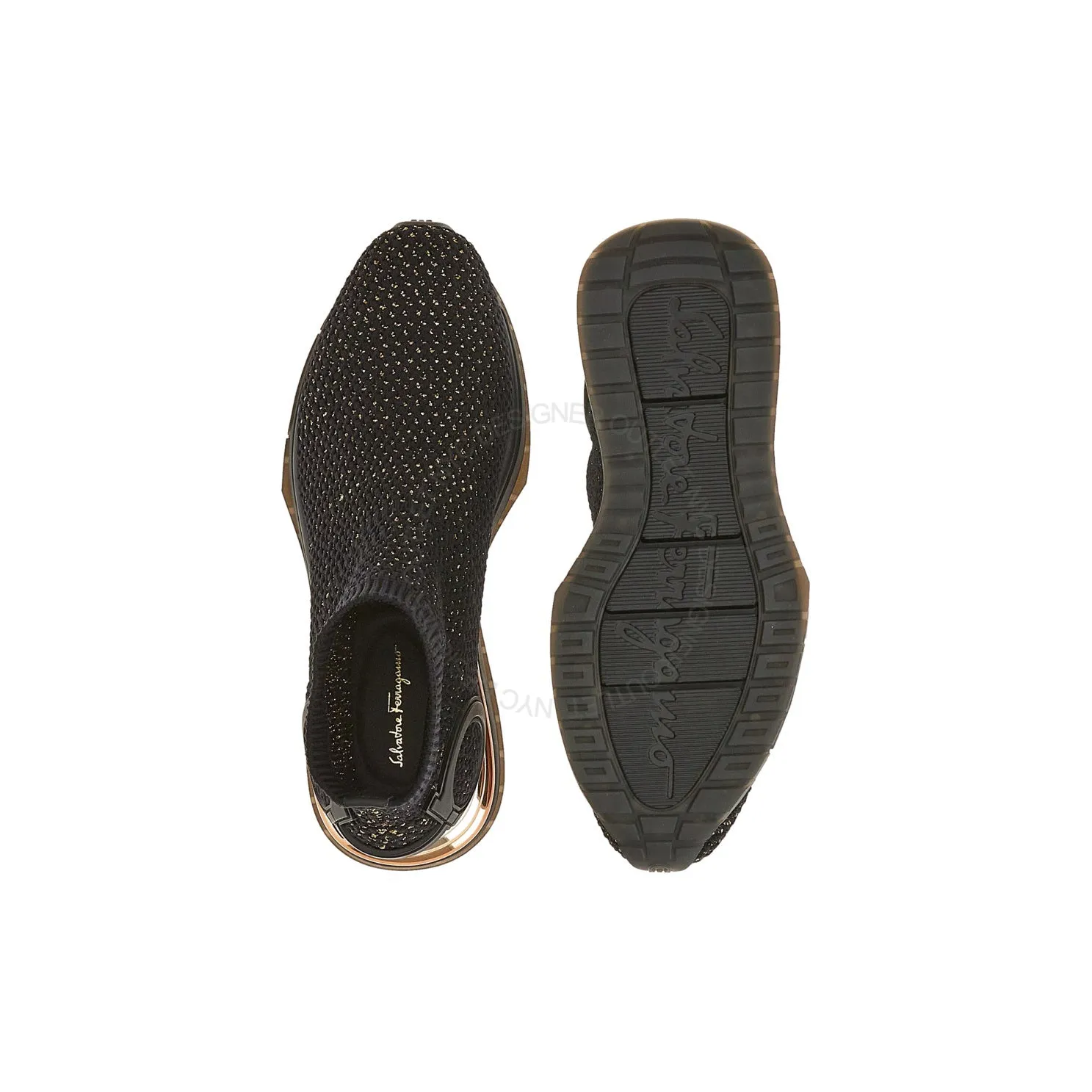 Ferragamo Gardena Women Sock Sneakers walking shoes youth running shoes