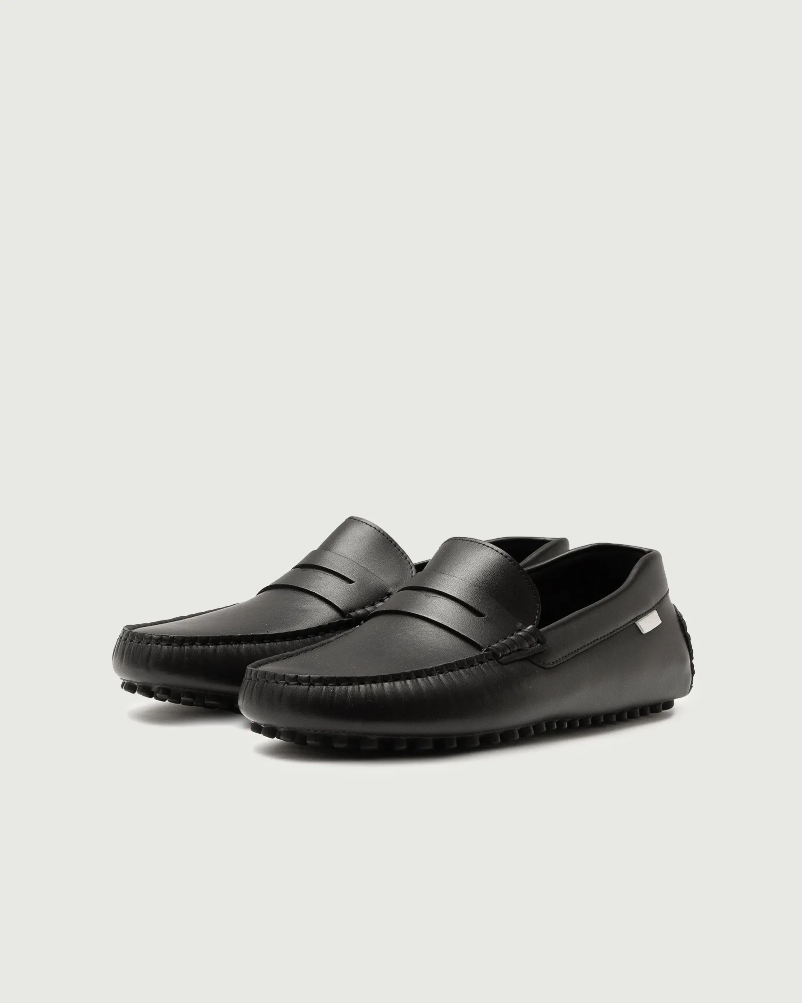 Comfortable Leather Footwear Driver | Black Leather