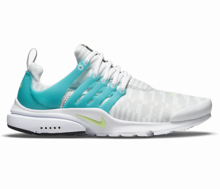lightweight insole shoes Outstanding breathability Nike Air Presto Men's (White/Lime Glow)