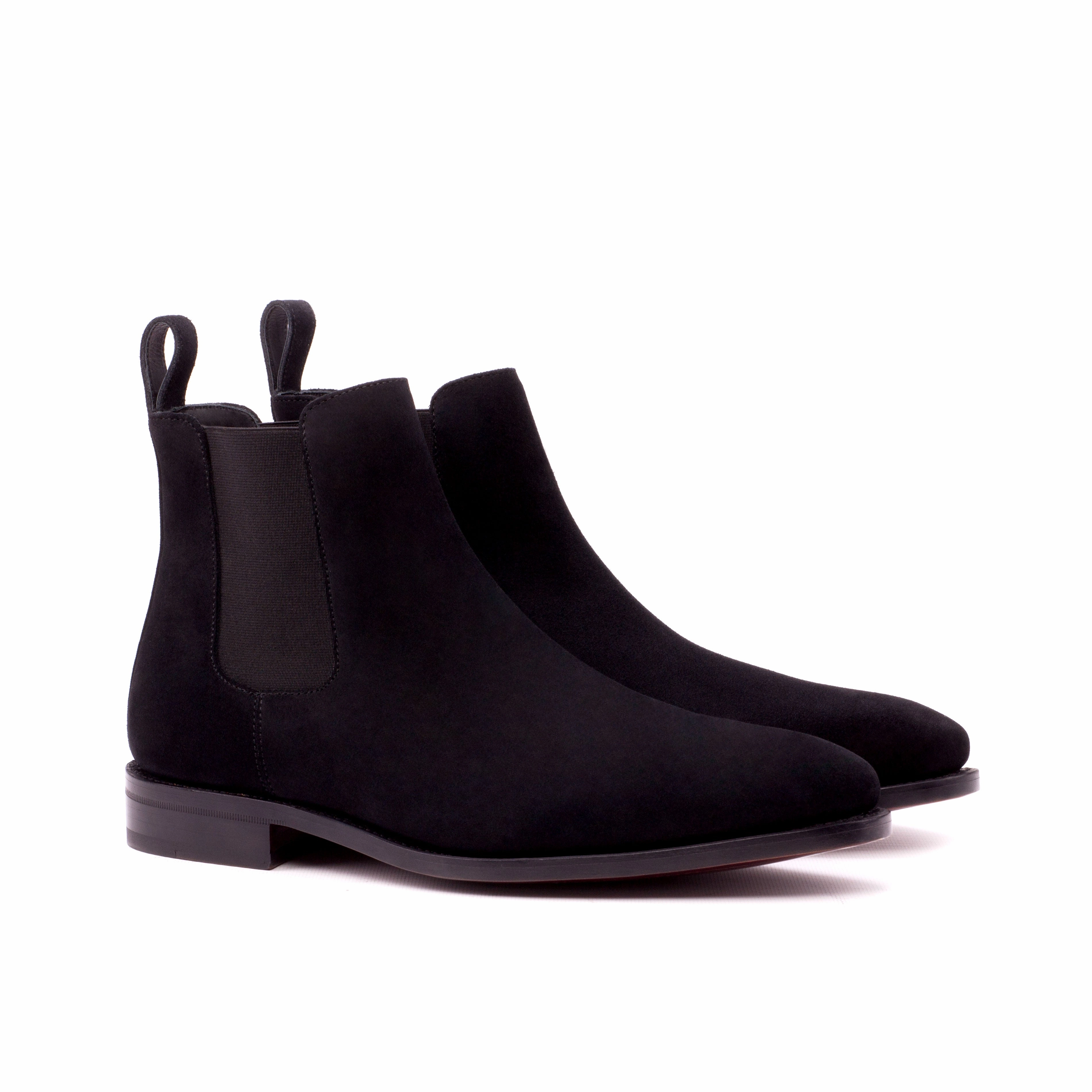 Wild Soul Black Suede Chelsea Boots