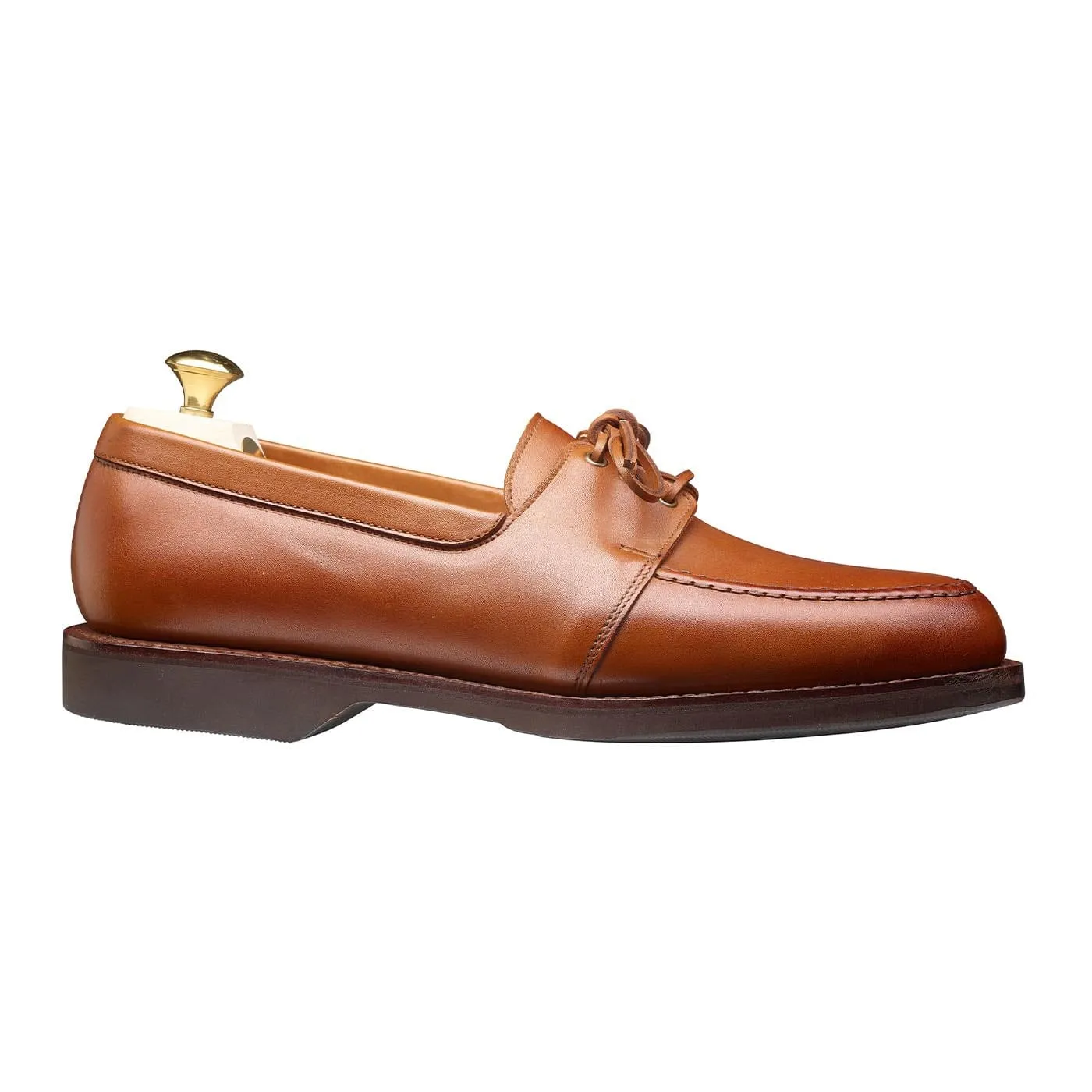 Falmouth Tan Wax Calf Dust Shield Commuter Style