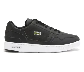 Racing - shoes running in a boardwalk area shoes Men's Lacoste T-Clip 222 9 (Black/White)
