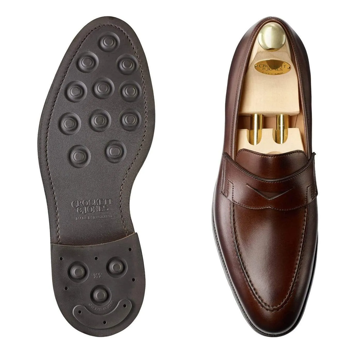 winter warmth Sydney Dark Brown Burnished Calf