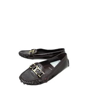 Louis Vuitton Amarante Oxford Loafer 35.5 Season Ease Flexible Fit Active People