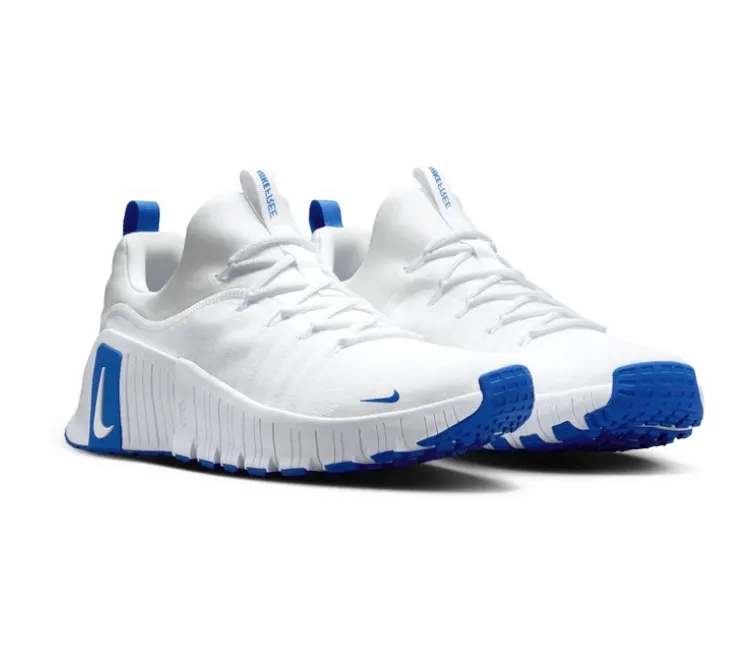 Men??s Nike Free Metcon 6 (Bulldogs) running in a golf course area shoes High Stability