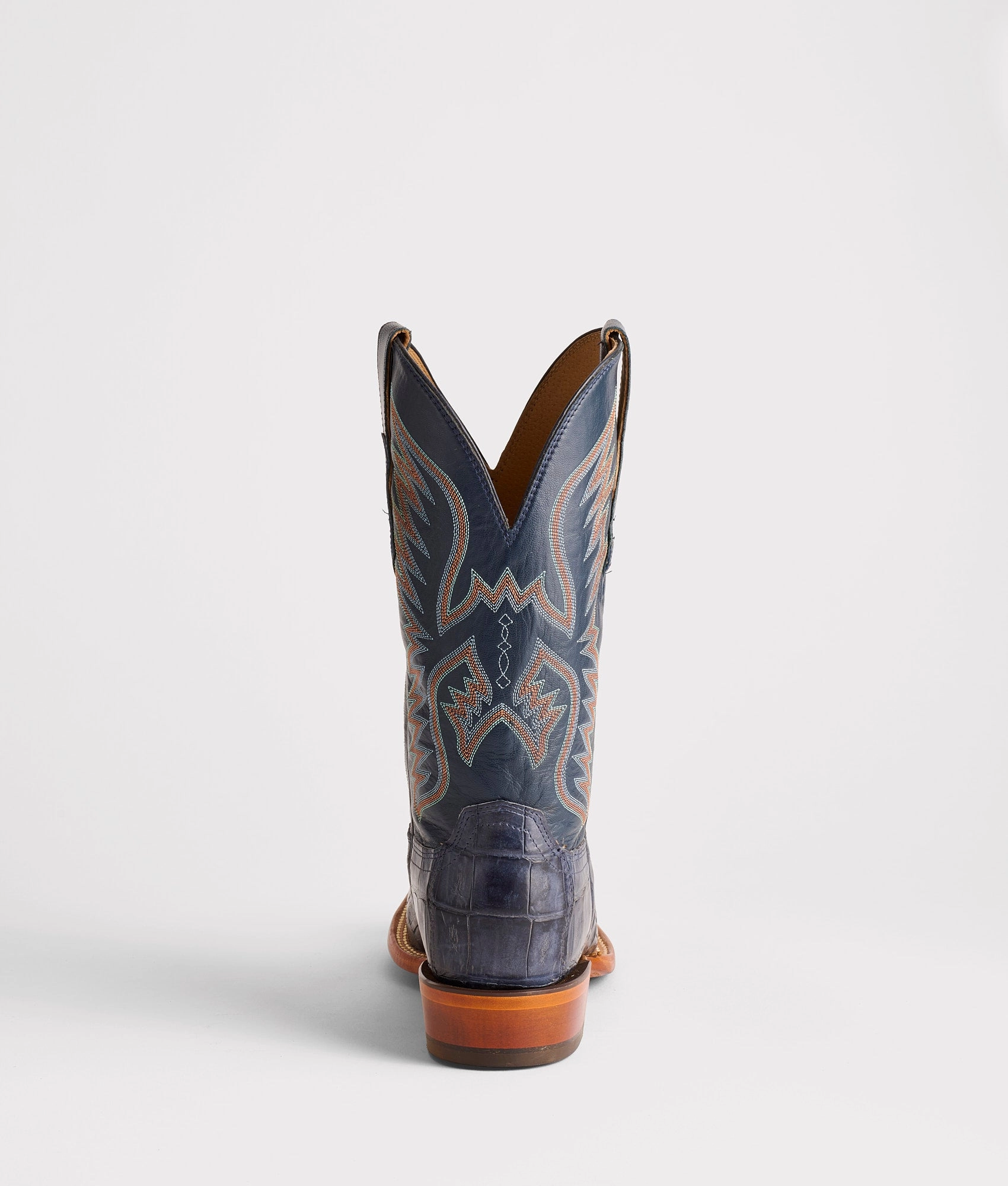 Bryan Exotic :: Denim   Sangria Grippy Outsole Mountain Hike