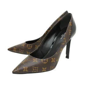 Louis Vuitton Monogram Bicolor Cherie Pump 40 Stretchable Material
