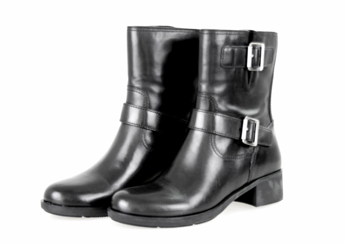 Urban Life Prada Women's Black Leather Half-Boot 3U5907