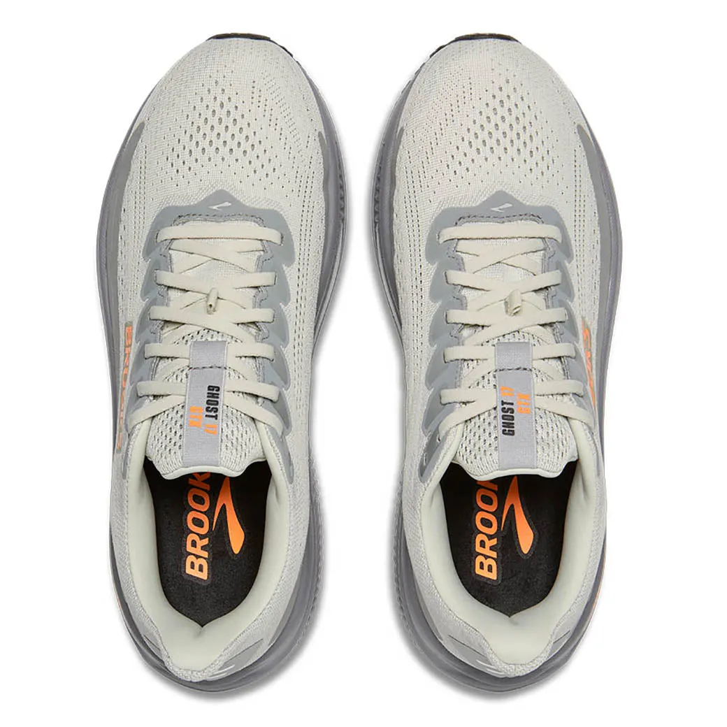 Mens Brooks Running Ghost 17 GTX in Smoke/Primer Grey/ Orange Unique Style Daily Athlete