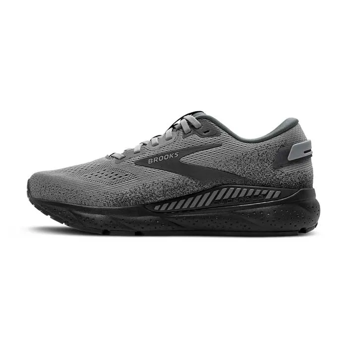 Mens Brooks Running Beast GTS 24 in Primer Grey/Ebony Breathable Vamp Neutral Use