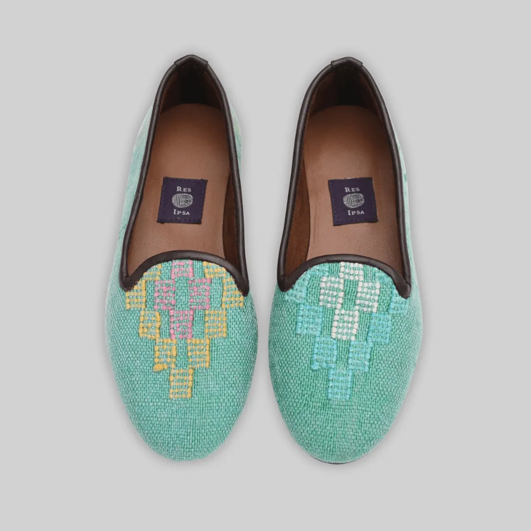 Women's Cactus Silk Loafer Size 6 Flexible Flats Scandi Clean