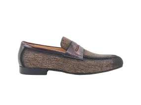 Tige en tissu Life Style Penny Loafer avec bordure en cuir embl??matique Fitness Ready