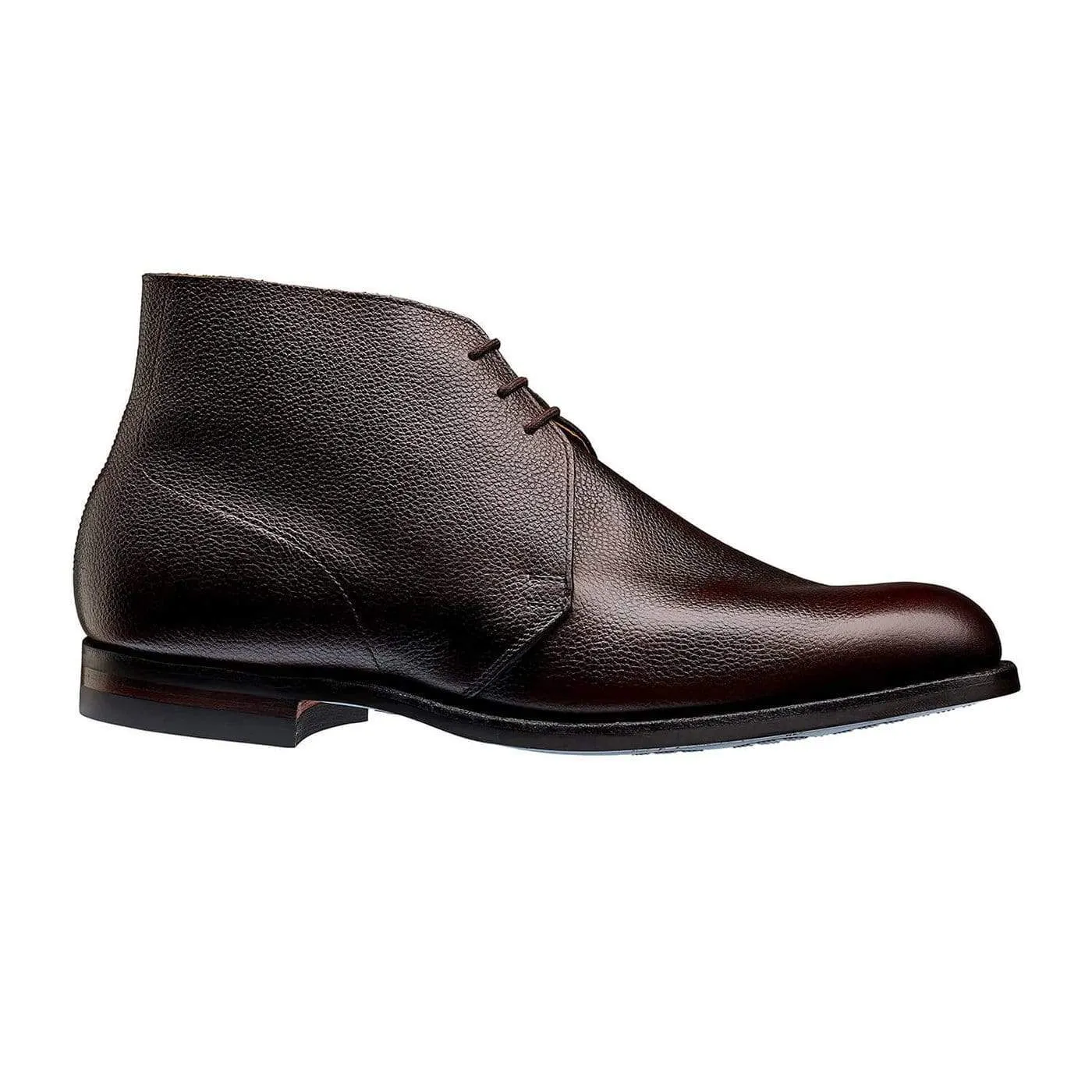 Chukka Dark Brown Pebble Grain Paced Walk