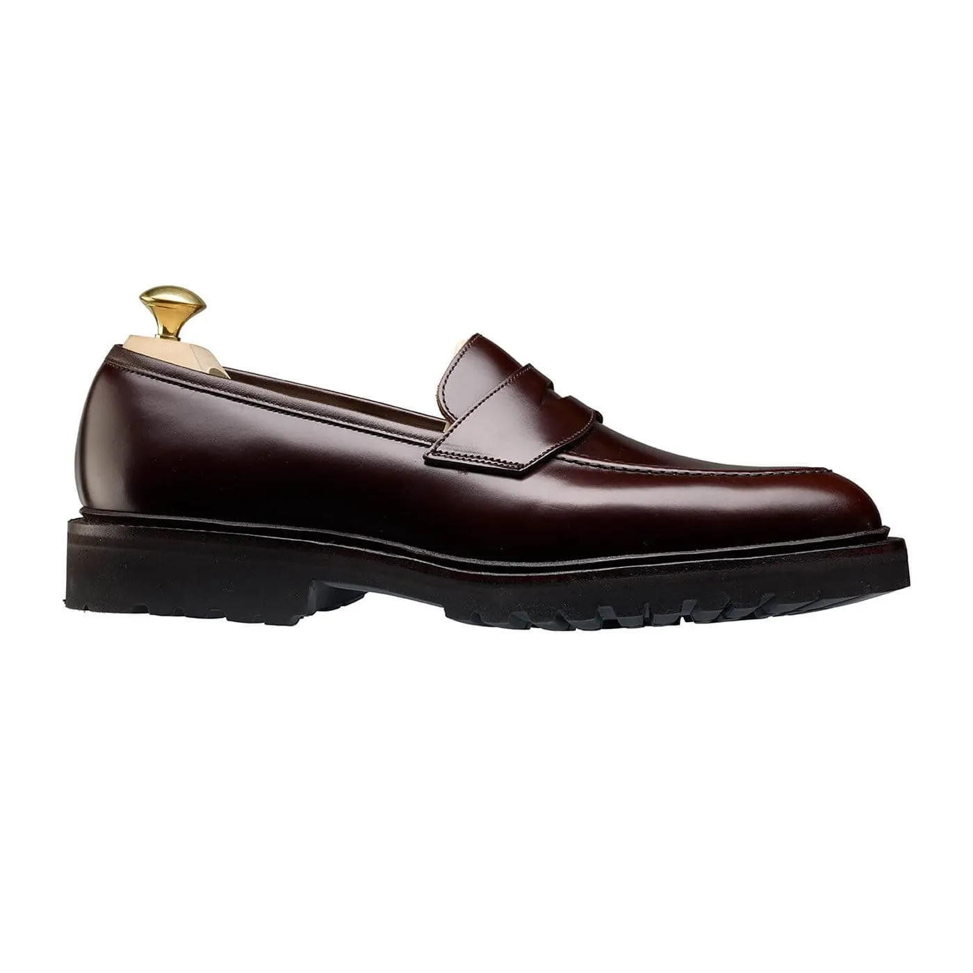 Daily Smart State Dinner Henley 3 Dark Brown Cavalry Calf