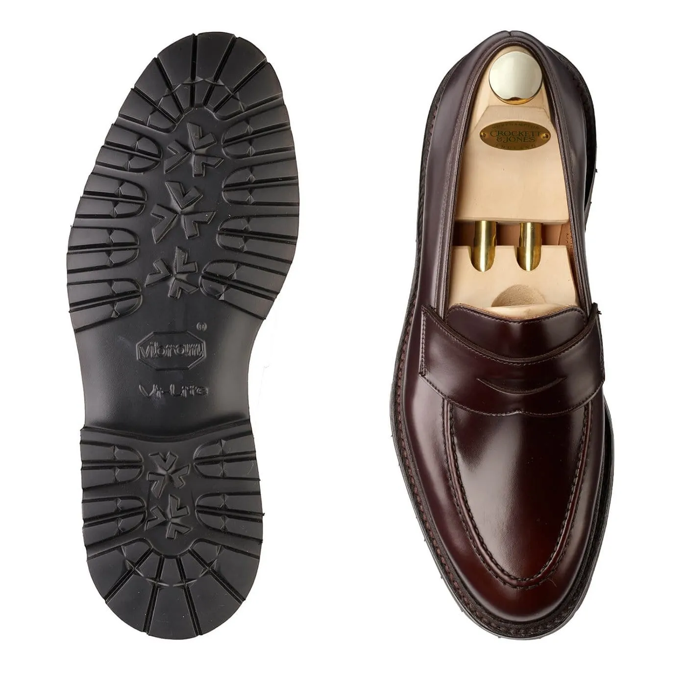 Functional Walk Ease Henley 3 Dark Brown Cavalry Calf