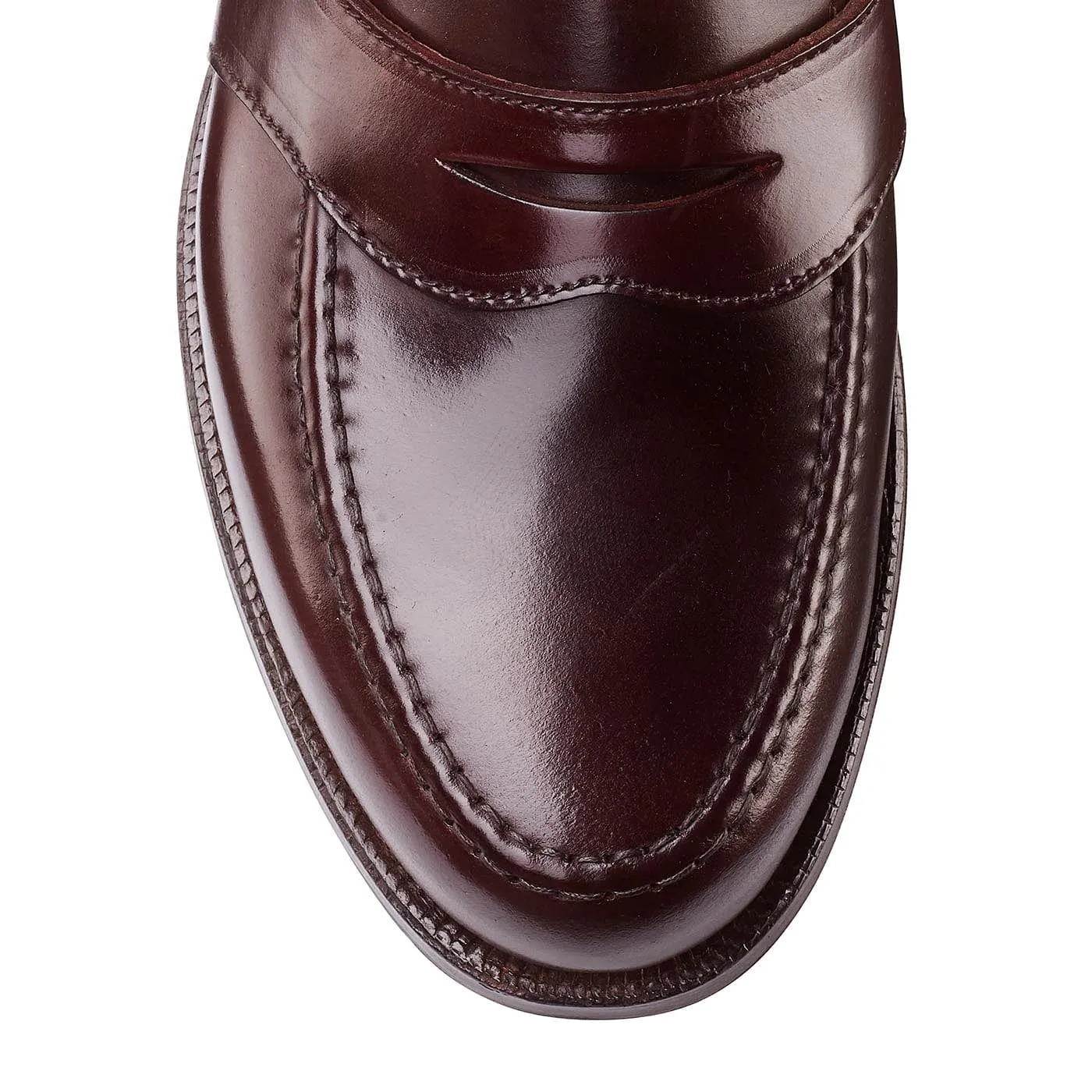 Evening Formal Sleek Profile Yale Burgundy Cordovan