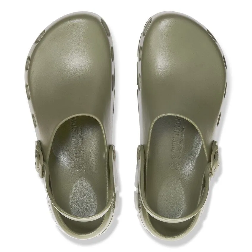 Comfortable Support Birki-Flow in Khaki from Birkenstock