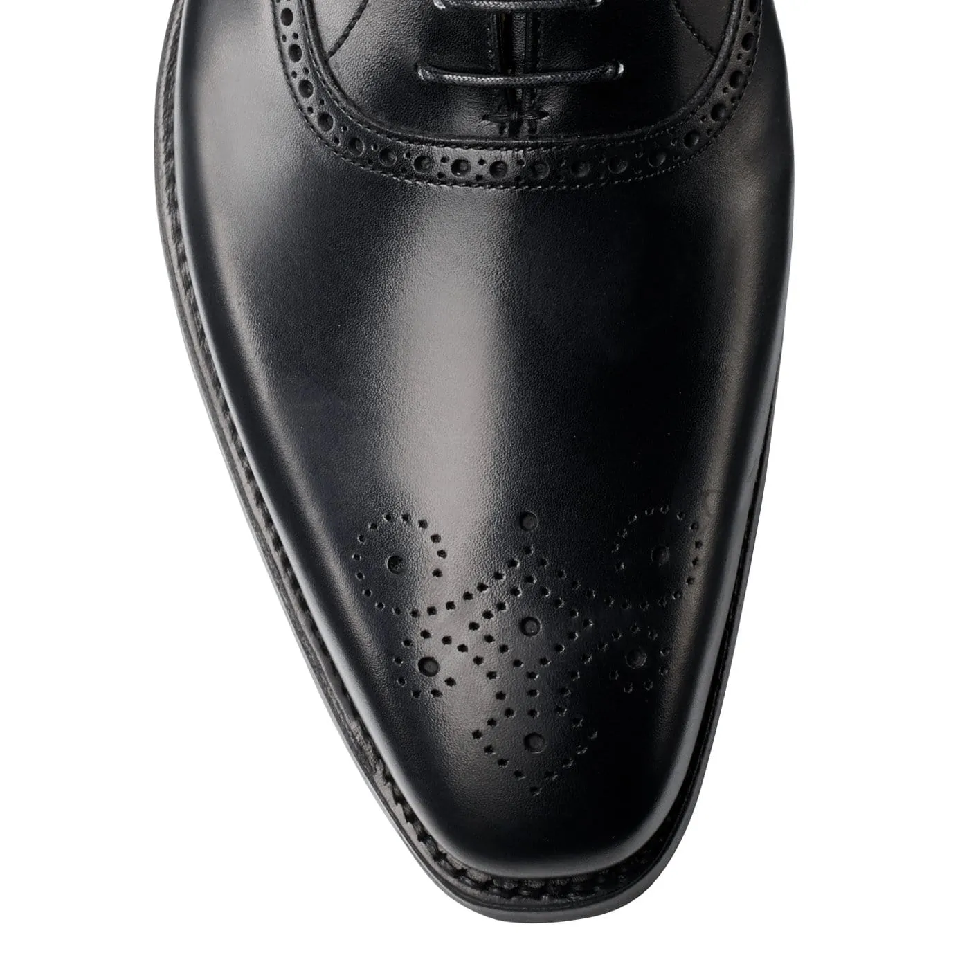 Korean Sleek Edgware Black Calf (City Sole)