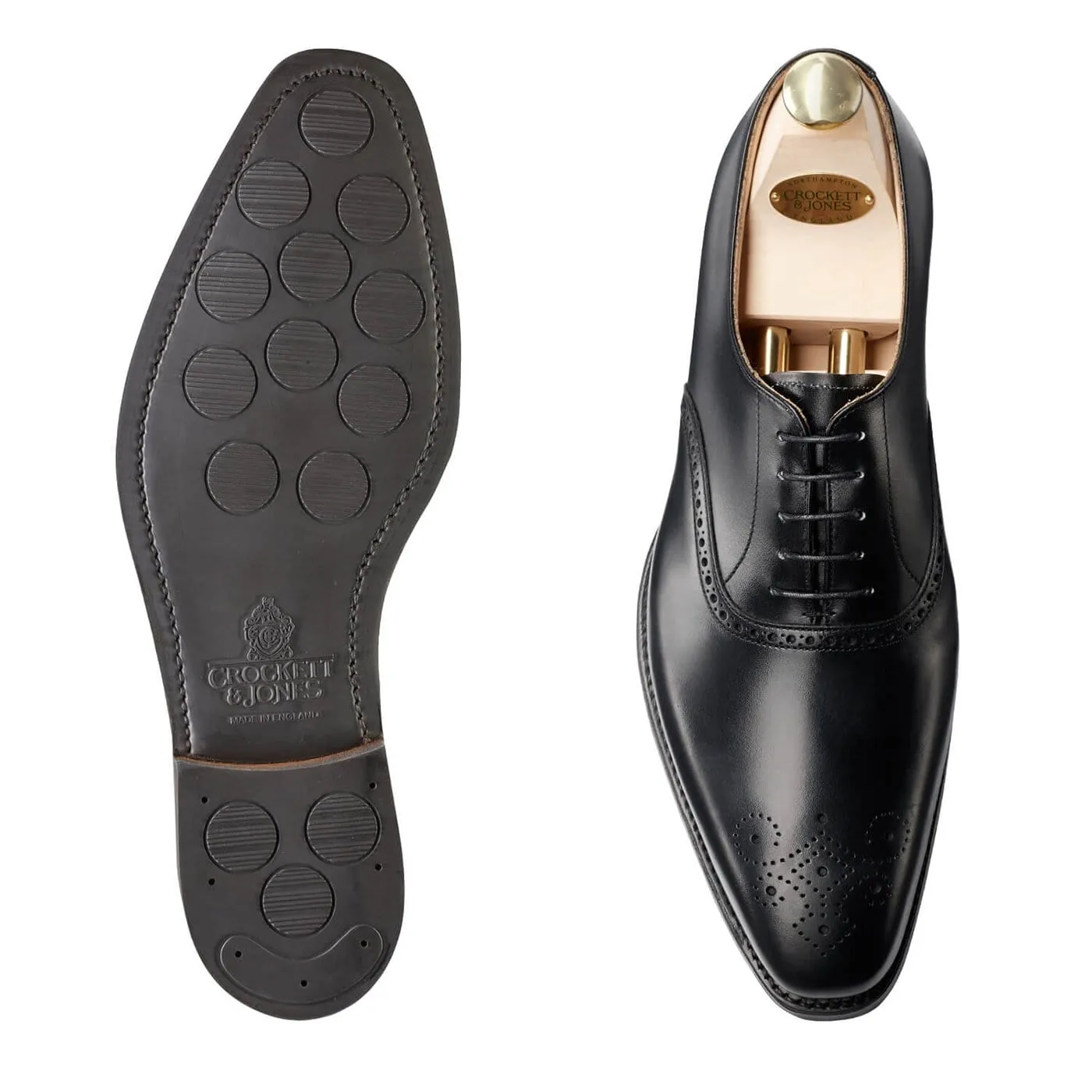 Edgware Black Calf (City Sole) Easy Match Productive Hours