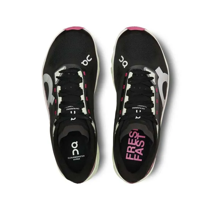 Mens On Running Cloudmonster Hyper in Black/Lima Outdoor Fashion Sporty Edge