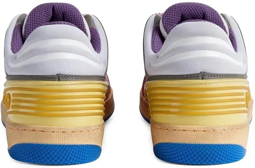 Stay Active Gucci Basket Panelled Sneakers