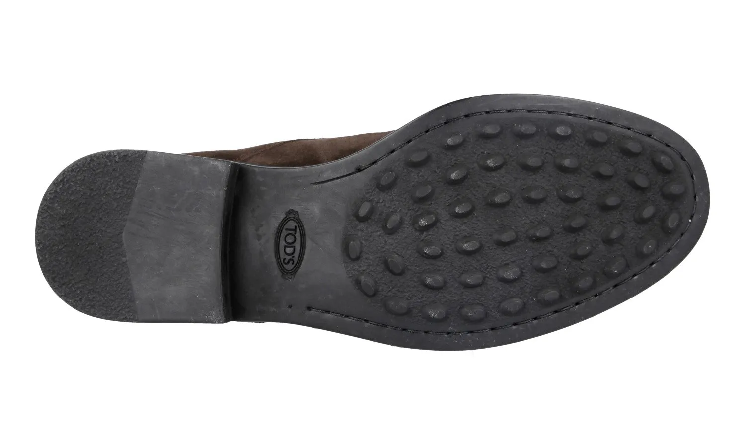 Decorative Stitch Tod's Men's Brown welt-sewn Leather Lace-up Shoes XXM0ML