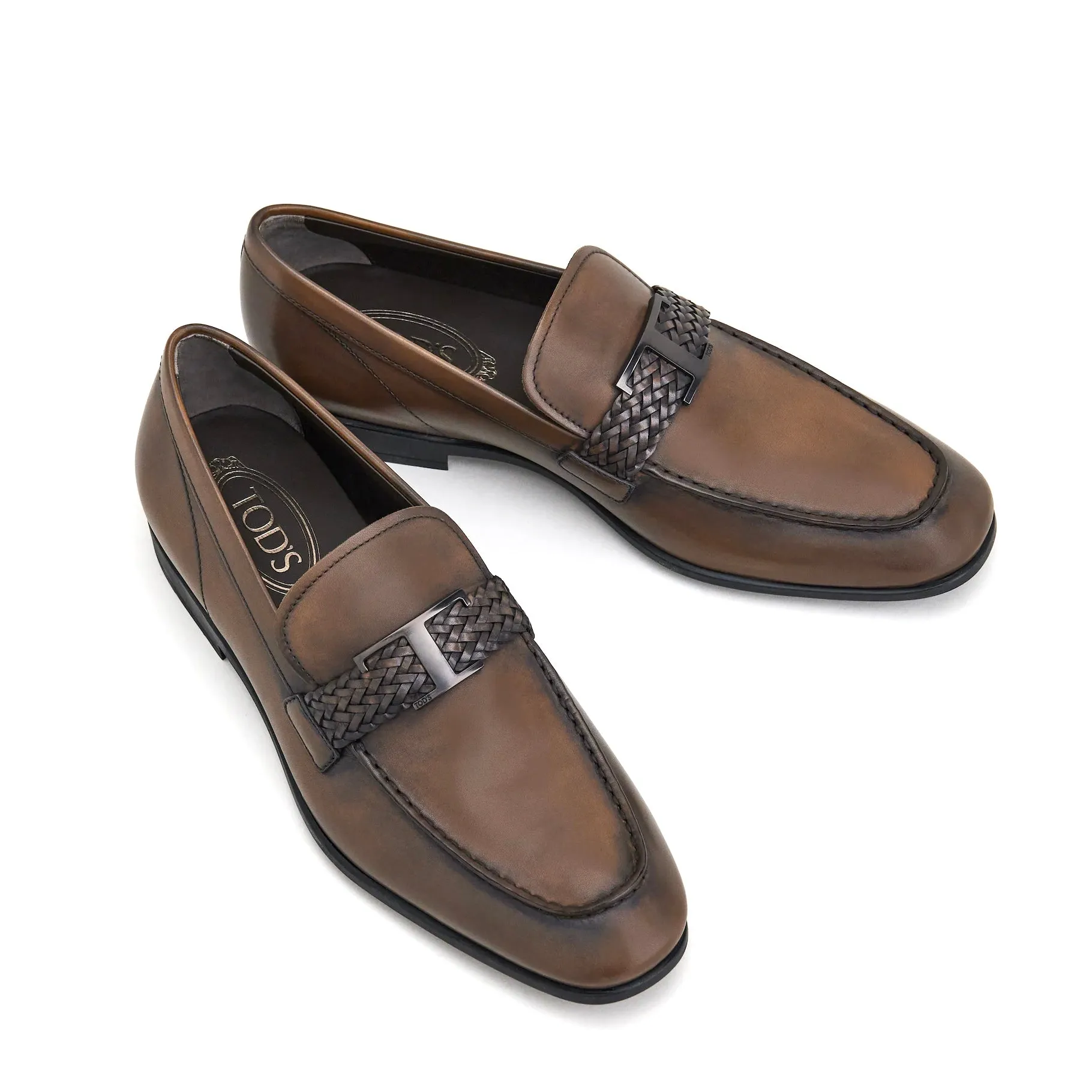 Tod's T Logo Dress Shoes Roof Top Effortless Fit