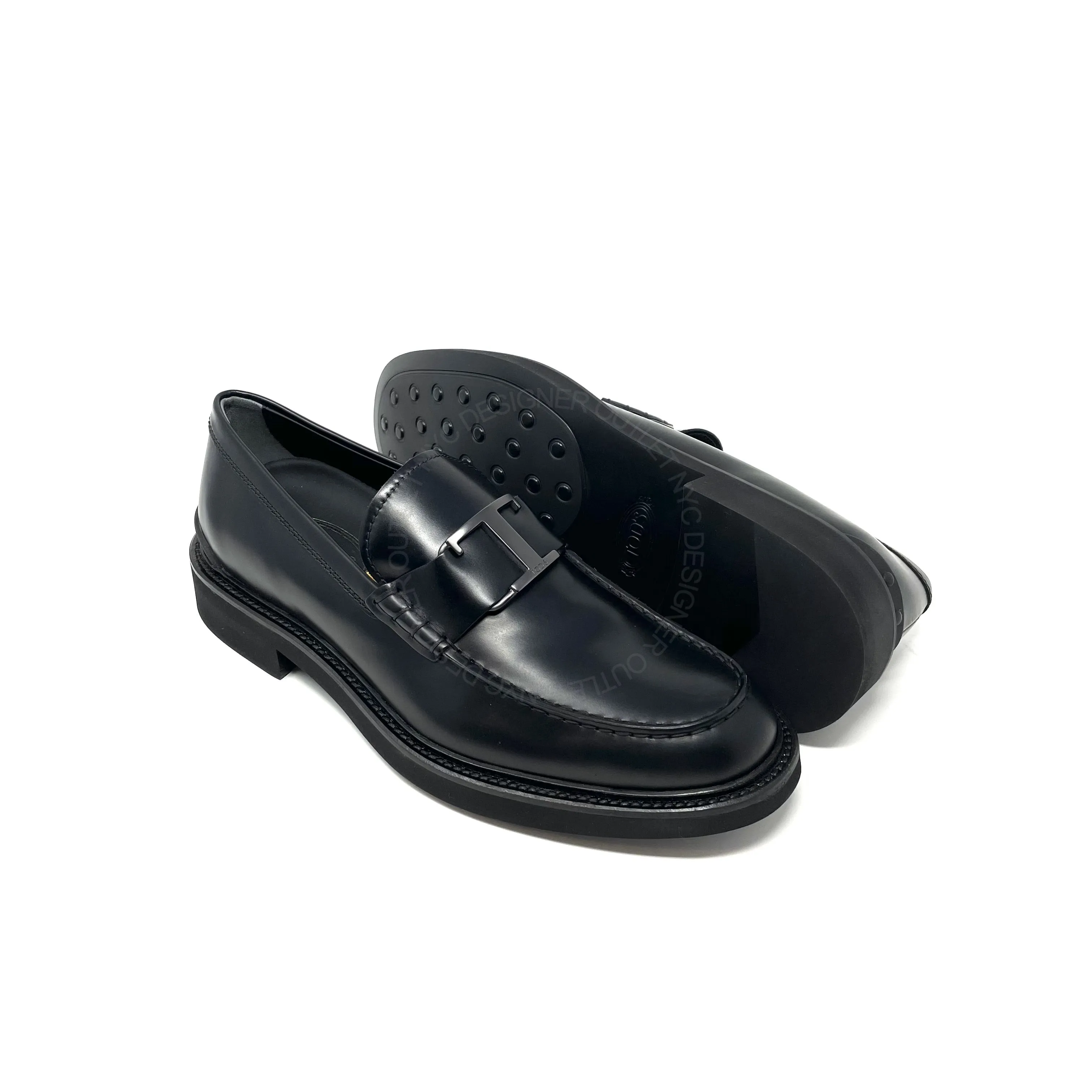 Memory Foam Quiet Lane Tod's T Logo Loafers