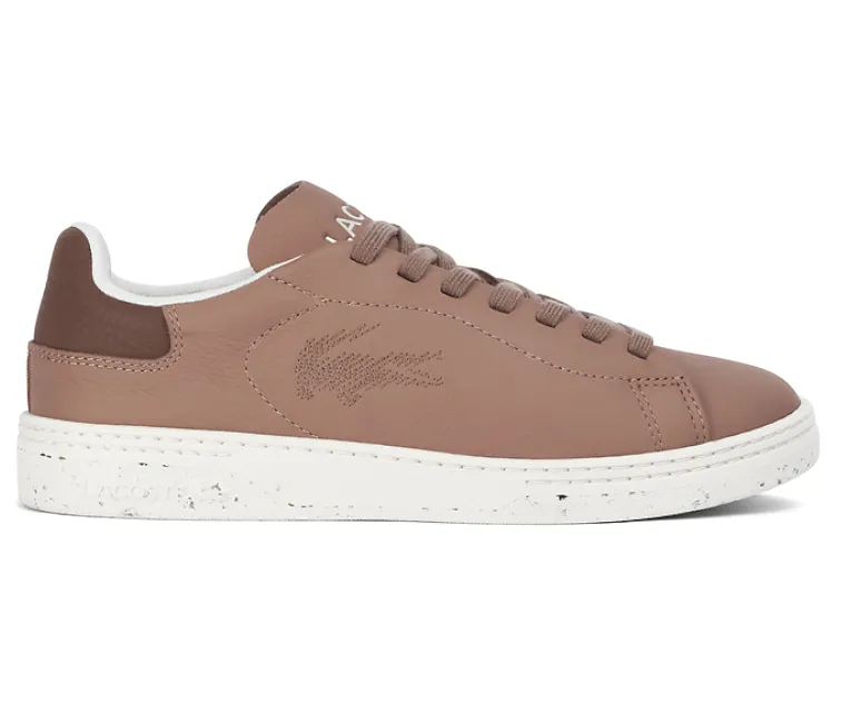 Men's Lacoste Court Zero 222 1 SMA (Brown/White) market - competitiveness metal - finish - design shoes