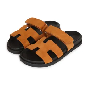 Low Top Top quality Hermes Chypre Sandals Brown Suede 36 EU