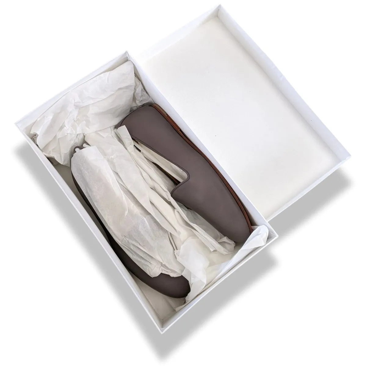 Comfort Platform All Weather Everyday Users Top quality Hermes Elegant Gris Etain Nappa GASPARD Men's Loafers Mocassins Shoes BNEW in White Box and Dustbag!