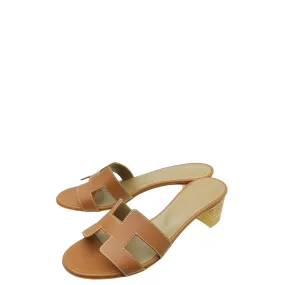 Top quality Hermes Gold Oasis Sandal 39 Pool Ready