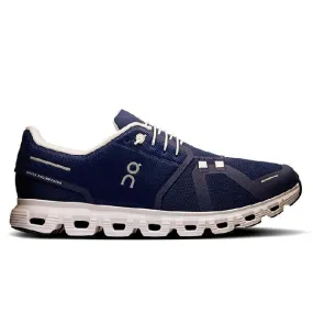 Mens On Running Cloud 6 in Midnight/White Bend Easy Quick Grip