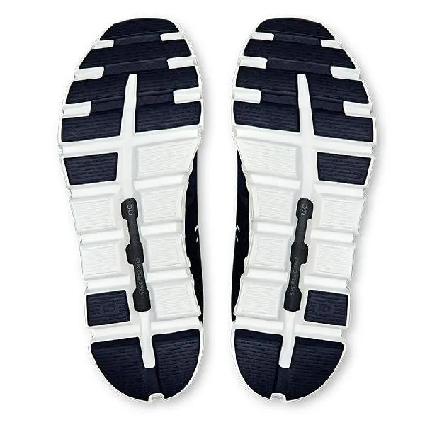 Microfiber Overlays Mens On Running Cloud 6 in Midnight/White