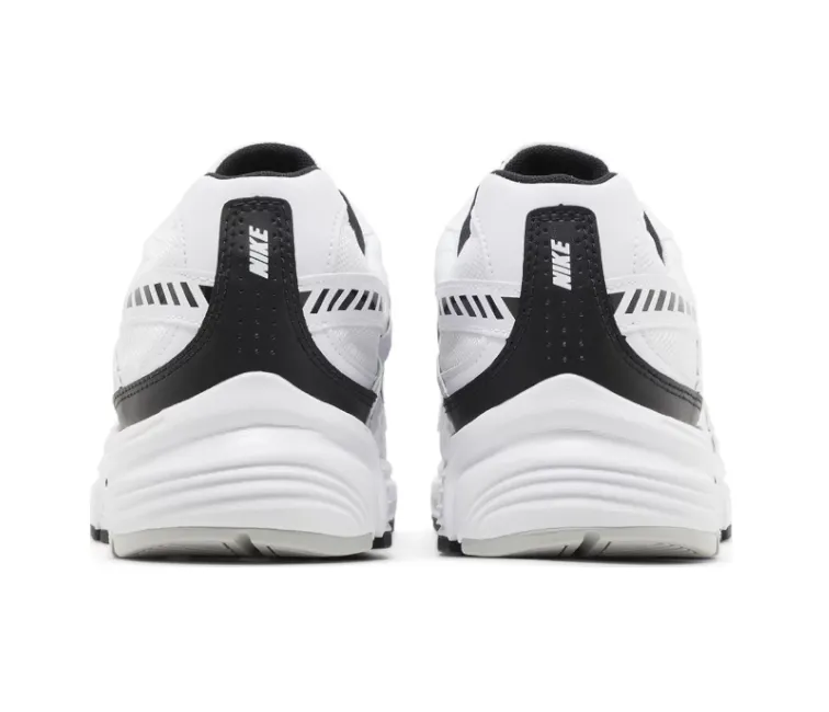 simple design custom fit shoes Men??s Nike Initiator (White/Black)