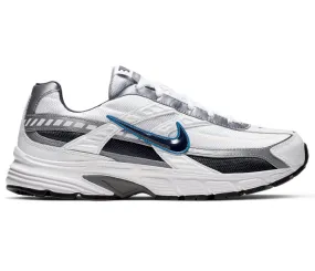 running on concrete shoes Outstanding breathability Men??s Nike Initiator (White/Obsidian Blue)