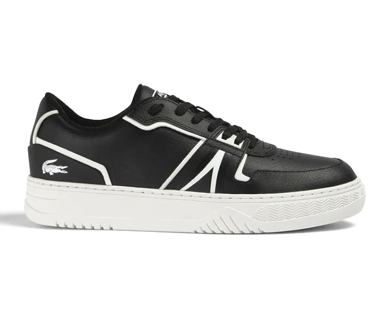 Men's Lacoste L001 123 7 (Black/White) WaterResistantCoating Non - Slip