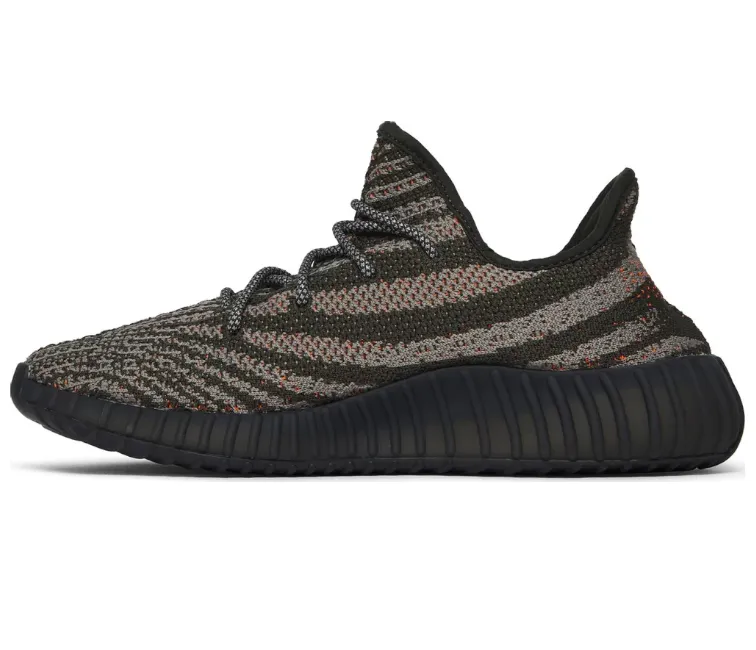 no - toe - spring shoes Adidas Yeezy Boost 350 V2 (Carbon Beluga)