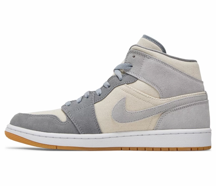 Men's Nike Air Jordan 1 Mid SE (Coconut Milk) cycling shoes