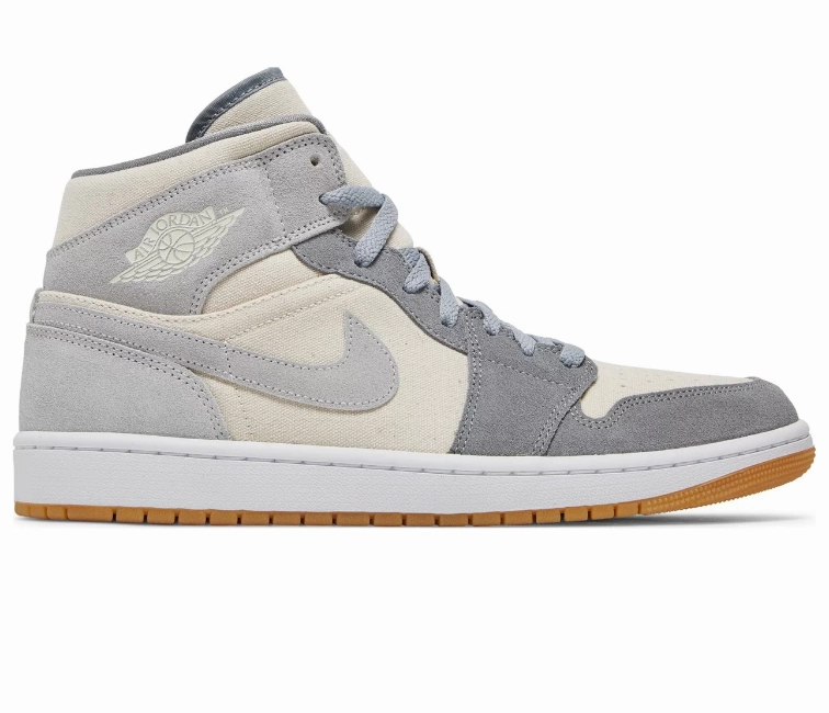 running on downhill shoes Men's Nike Air Jordan 1 Mid SE (Coconut Milk)