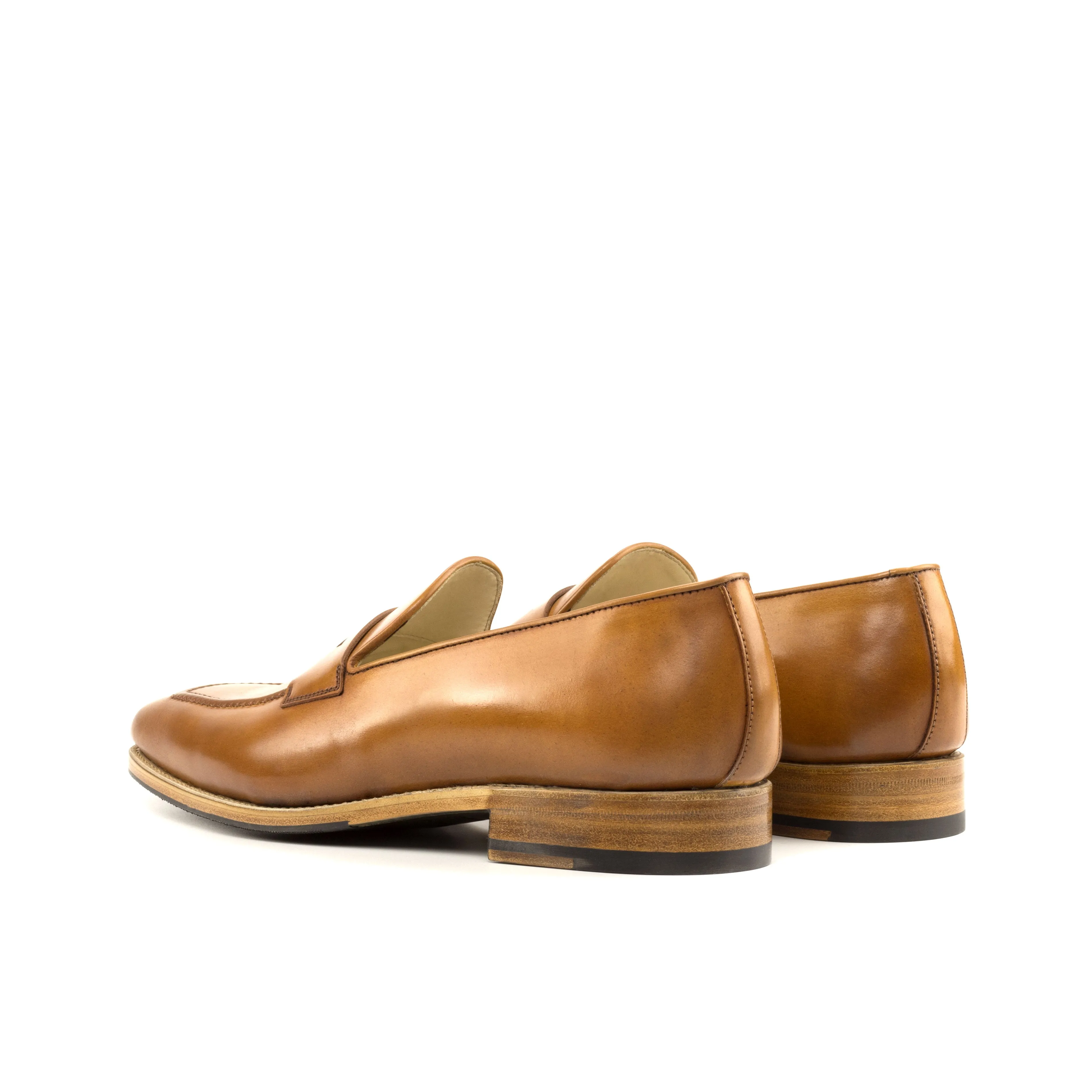 Tide Glow Light Motion Cognac Shell Cordovan Loafer